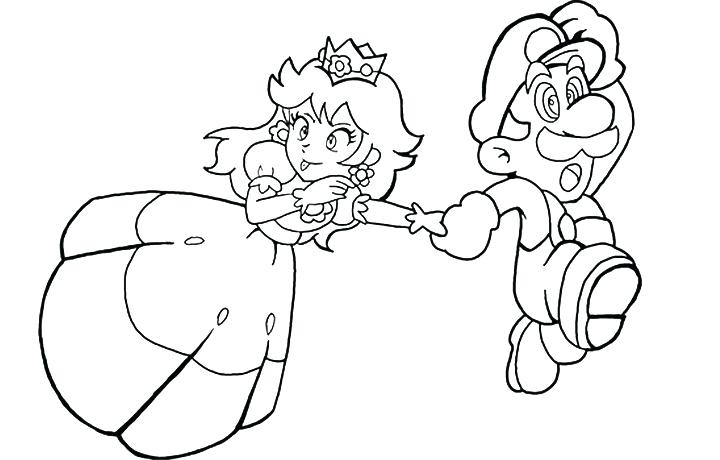 720x460 Baby Rosalina Coloring Page Free Printable Pages