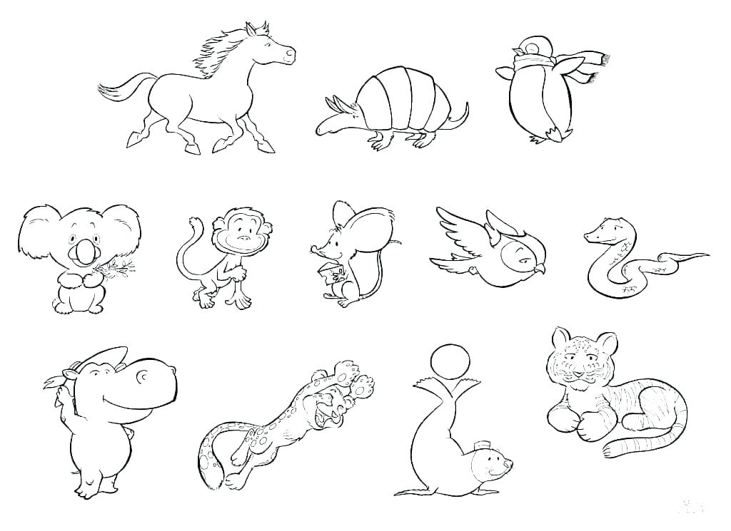 1024x745 Safari Coloring Page Baby Jungle Animals Coloring Pages Jungle
