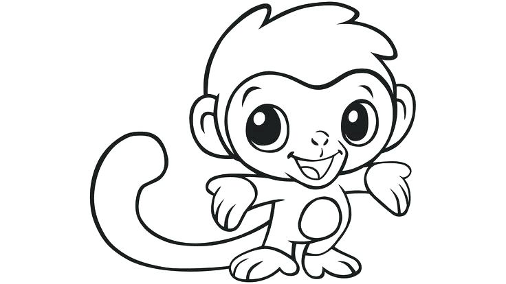 736x414 Cute Animal Coloring Pages