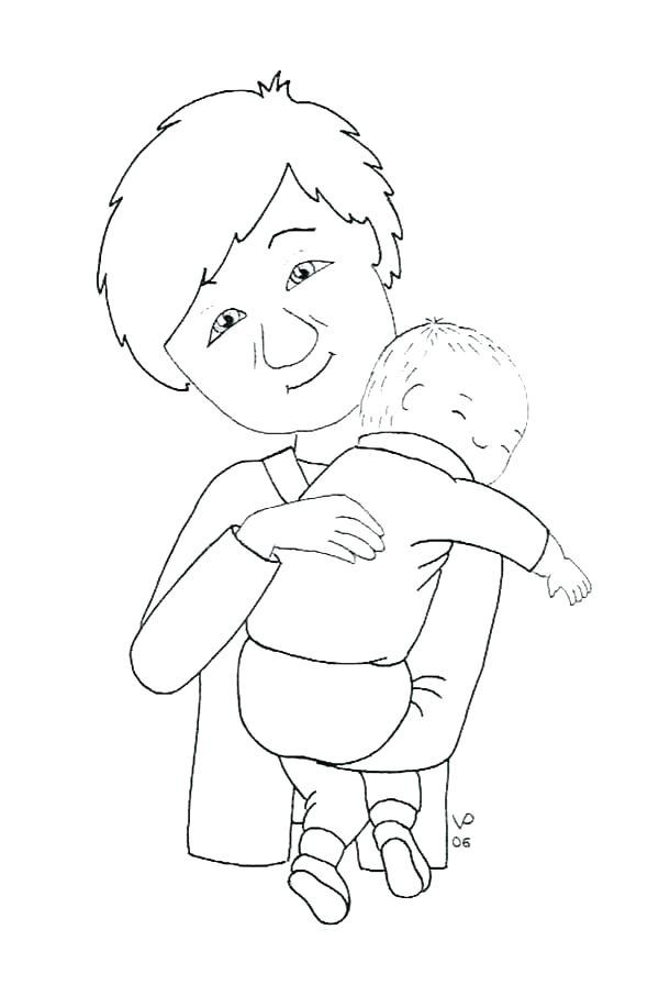 Baby Seahorse Coloring Pages