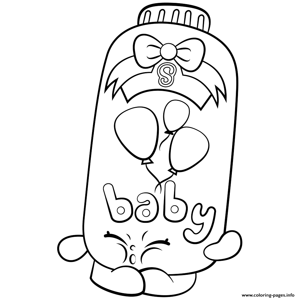 1024x1024 Print Powder Baby Puff Shopkins Season 2 Coloring Pages Sew You