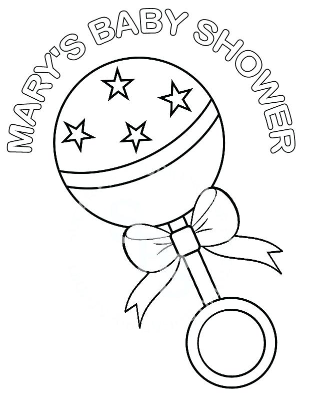 618x800 Baby Shower Para Colorear Baby Shower Coloring Pages Shower