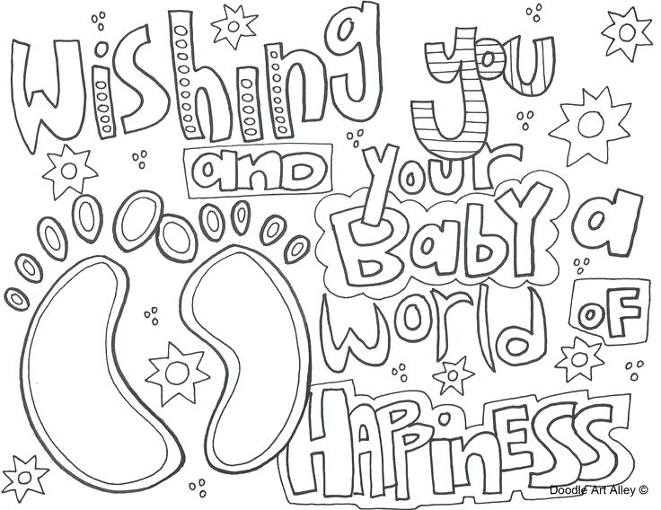 736x568 Personalized Baby Shower Coloring Pages By Shower Coloring Pages