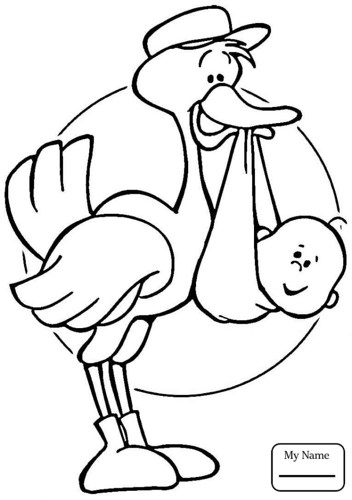 722x1024 Top Baby Shower Coloring Pages 23
