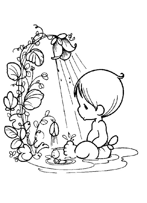 Baby Shower Coloring Pages For Kids