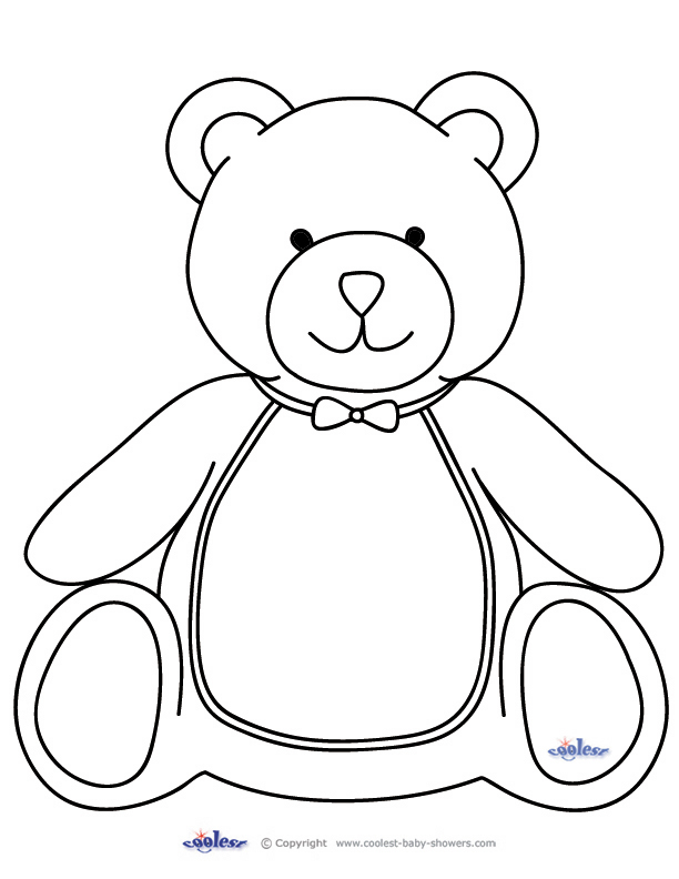612x792 Baby Shower Coloring Page
