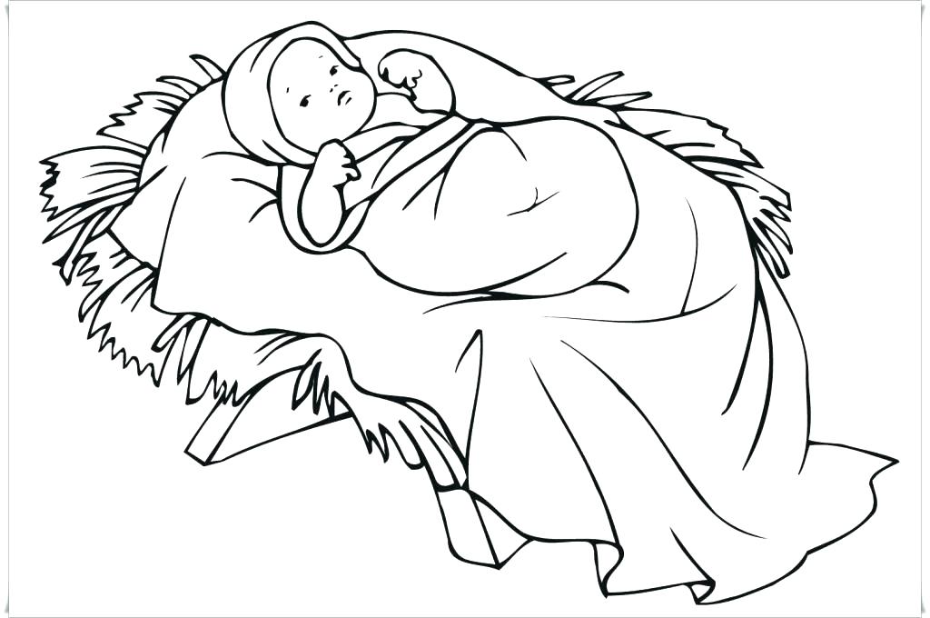 1024x680 New Baby Coloring Pages Free Printable Coloring Book A New Baby