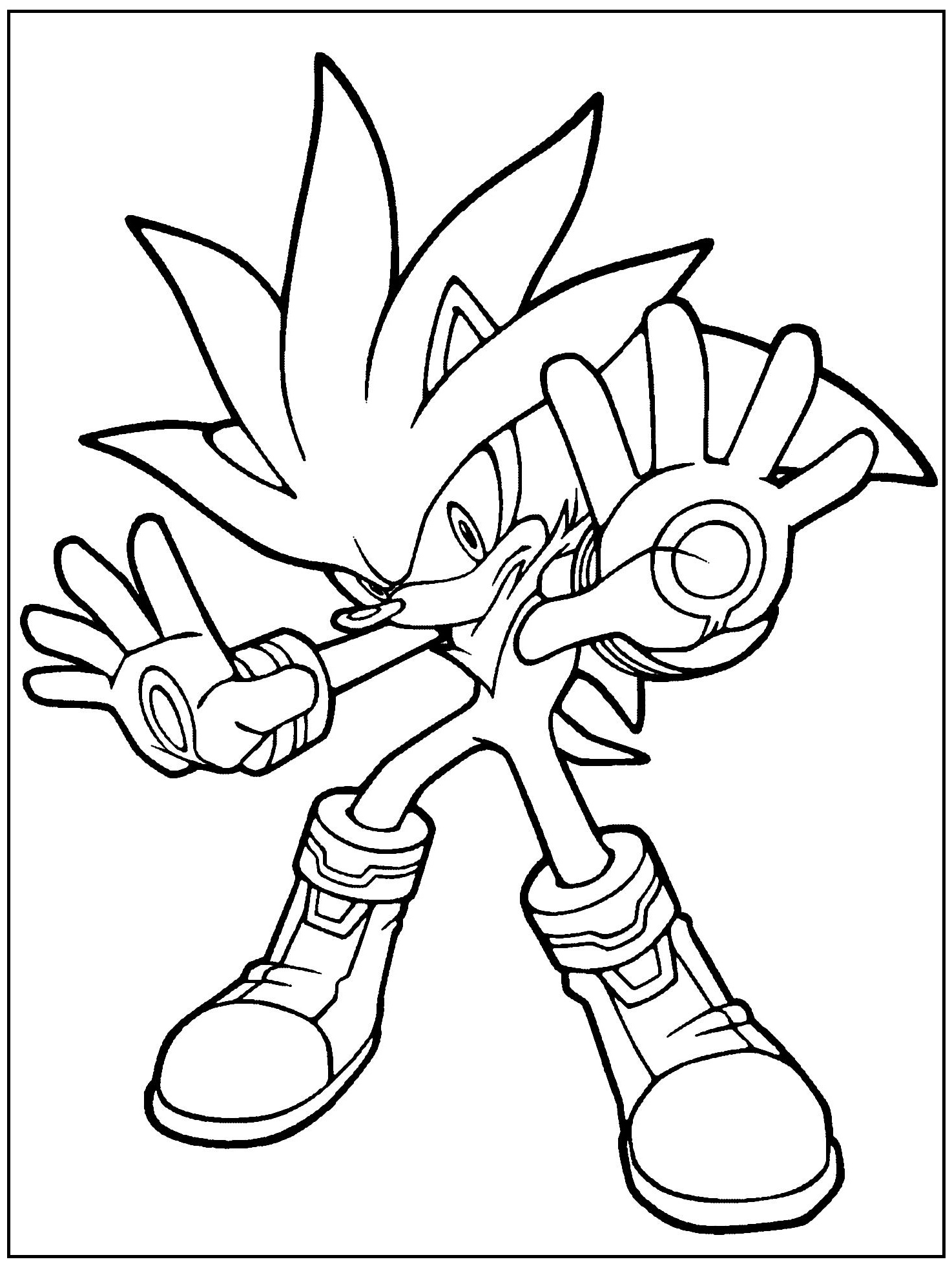 1474x1974 Innovative Super Shadow The Hedgehog Coloring