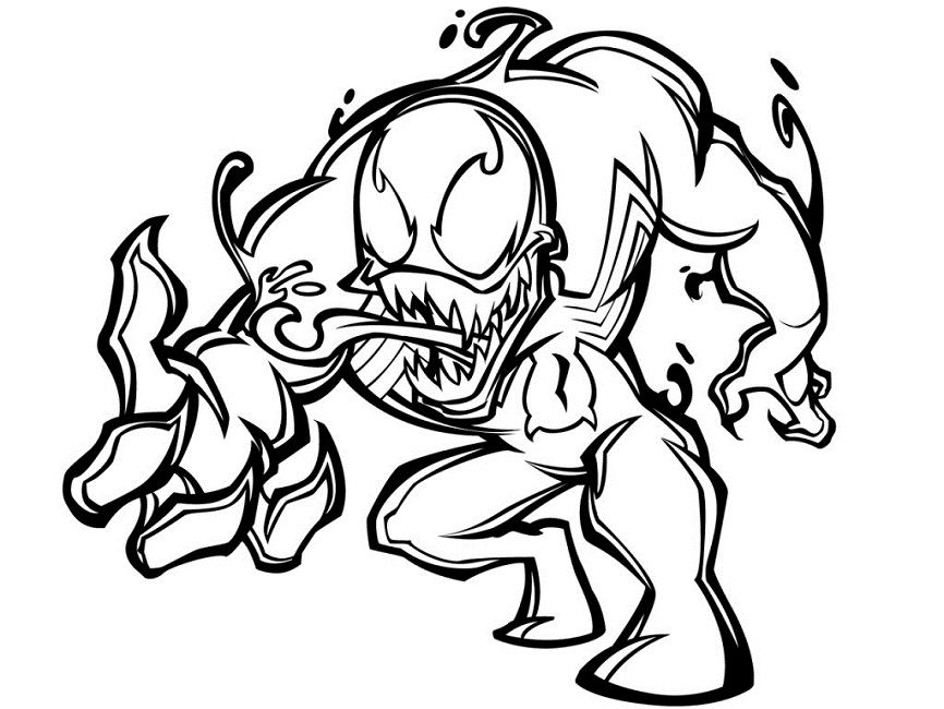 866x650 Lego Venom Coloring Pages Movie Venom And Lego