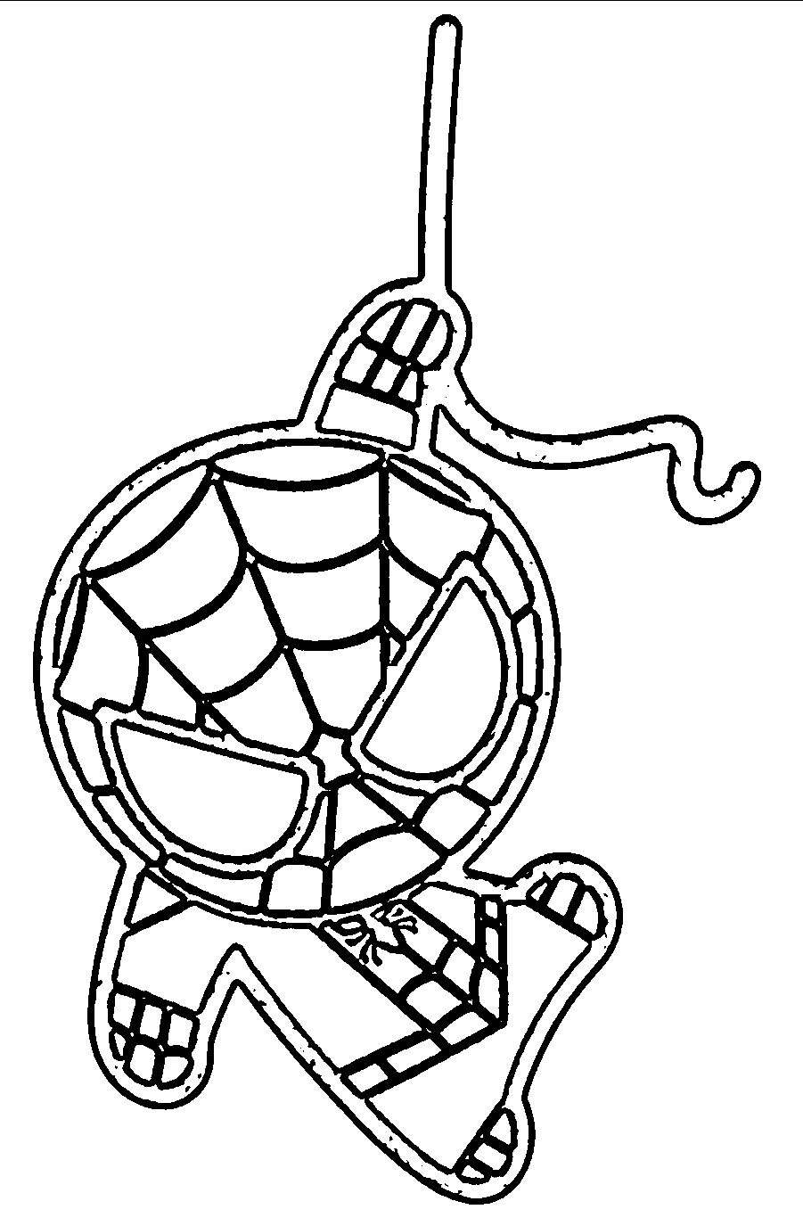 901x1375 Baby Spiderman Coloring Pages 1