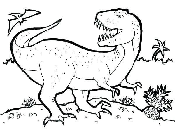 600x462 Trex Coloring Pages T Coloring T Coloring Pages Online Captain