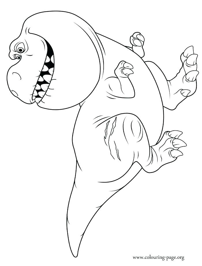 700x918 Tyrannosaurus Rex Coloring Pages T Coloring Page Terrifying Color