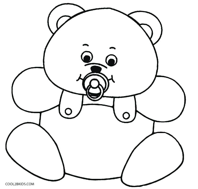 838x800 Teddy Bear Coloring Pages Baby Teddy Bear Coloring Pages Teddy