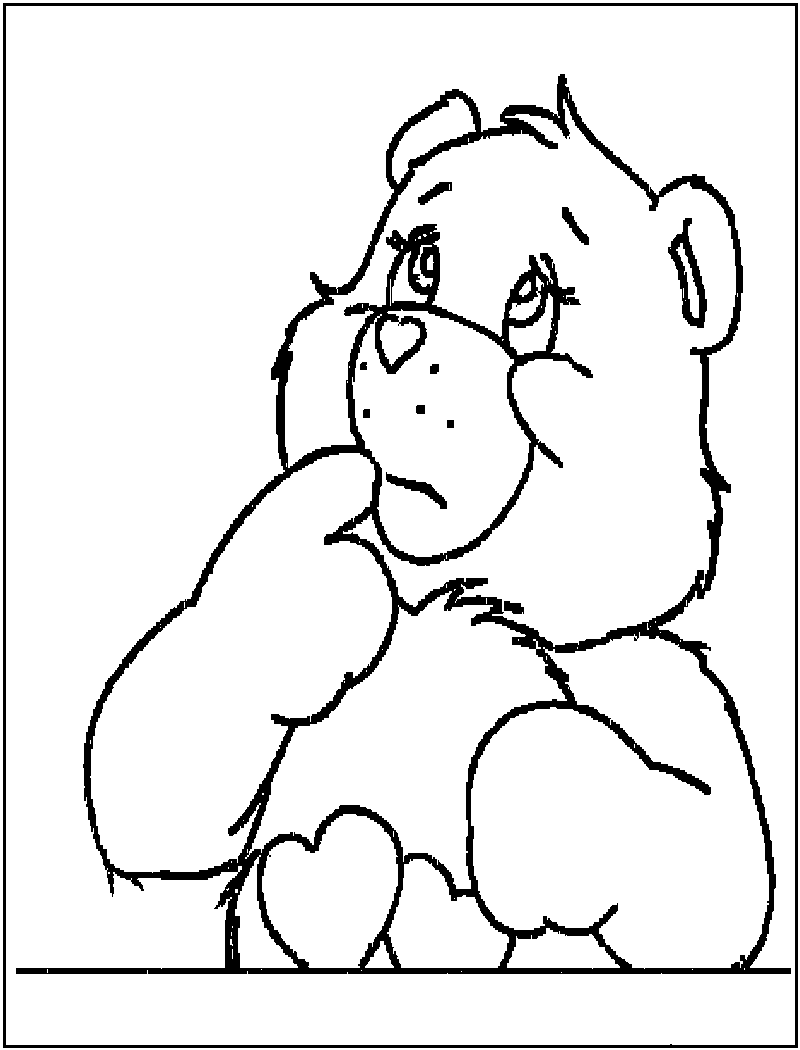 800x1050 Trendy Printable Bear Coloring Pages For Kids Teddy Print Cute