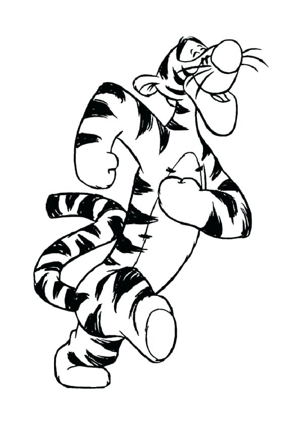 600x840 Baby Tigger Coloring Pages Walking Coloring Page Need To Decide