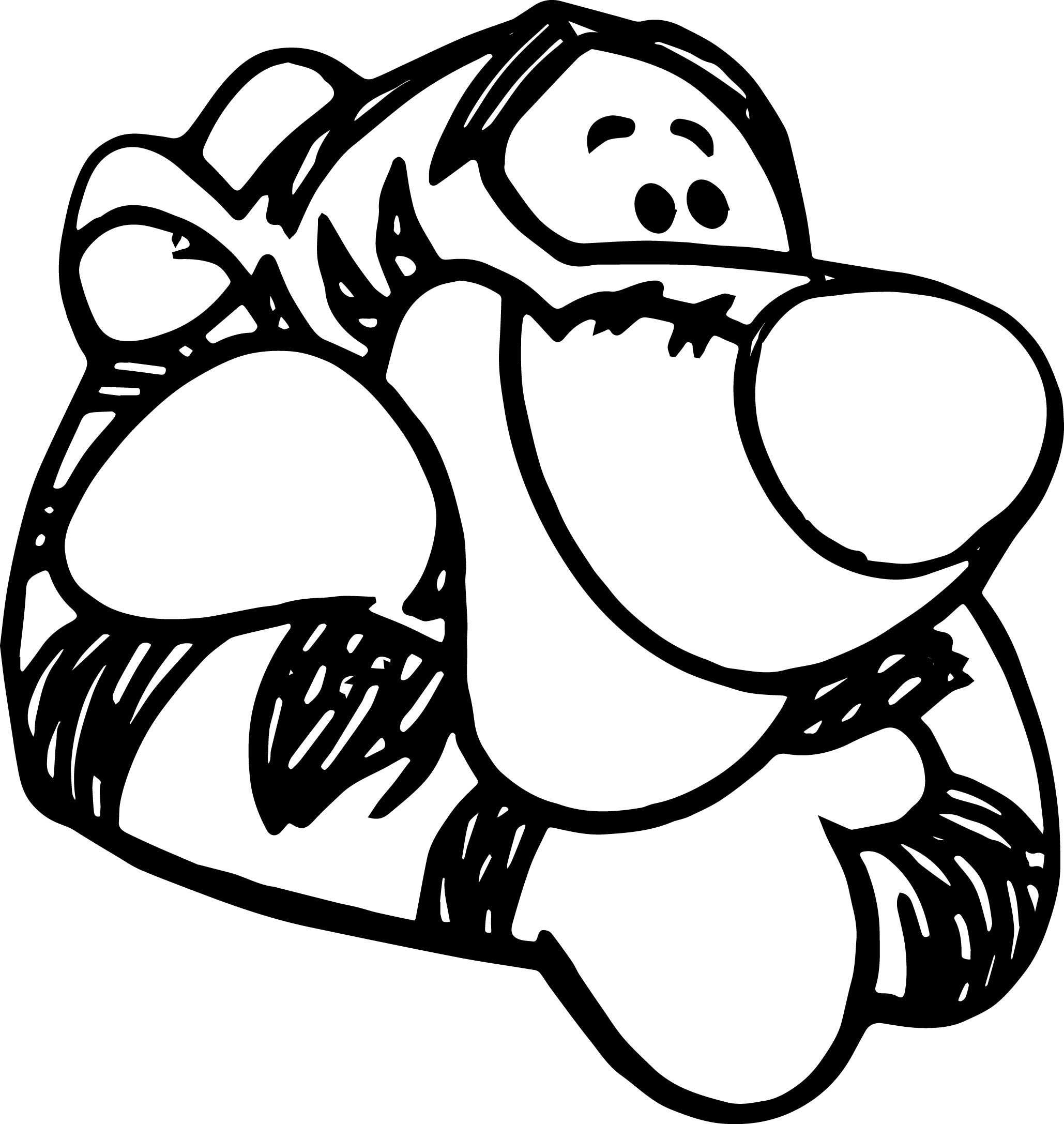 2058x2174 Cute Baby Tigger Coloring Pages