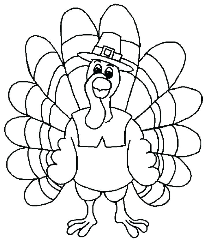 709x836 Cute Turkey Coloring Pages Baby Turkey Coloring Pages Cute
