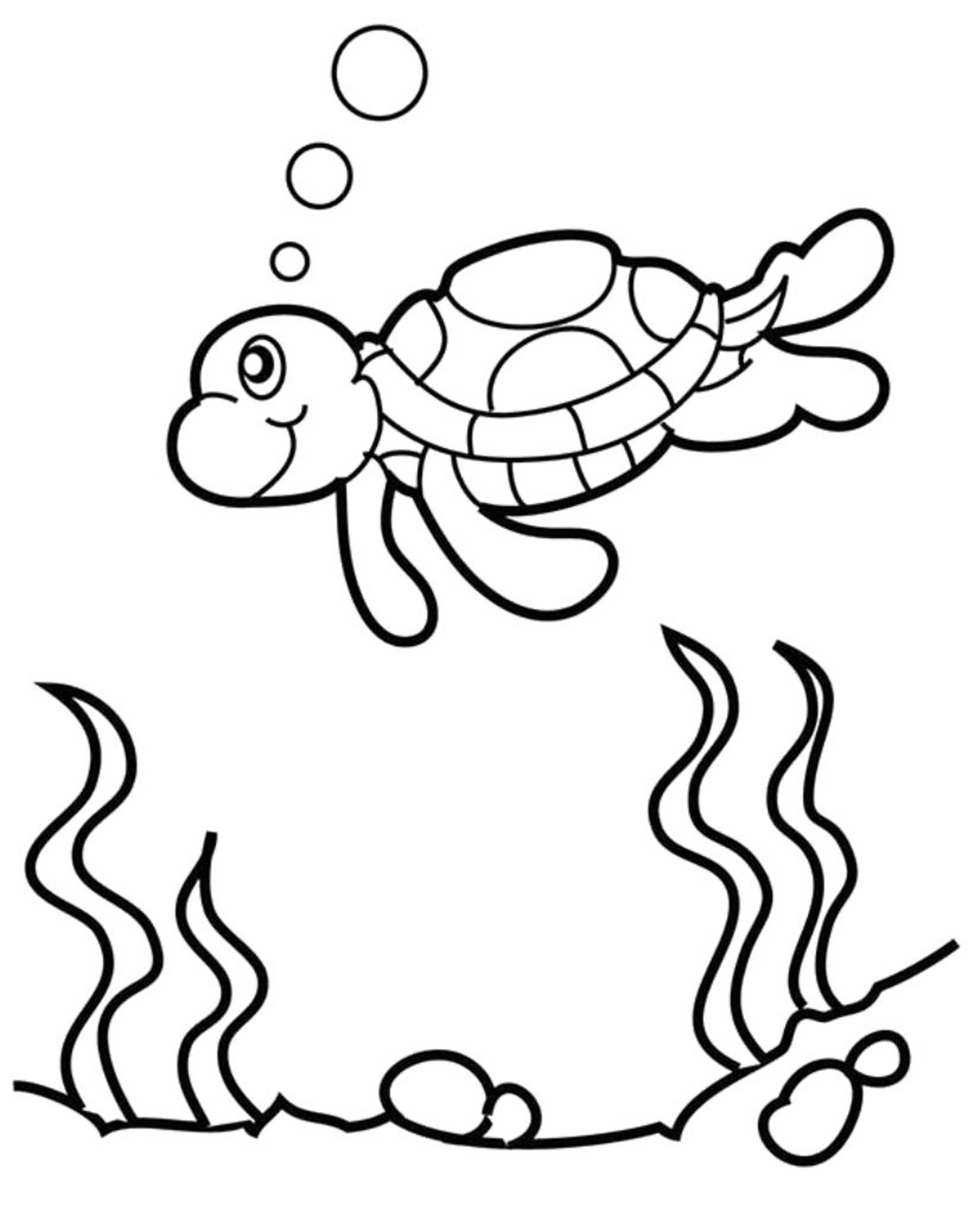 2500x3183 Cute Baby Turtle Coloring Pages Art Party Patrones