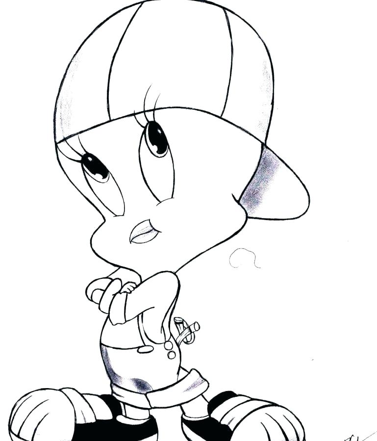769x900 Baby Tweety Bird Coloring Pages Drawing Bird Bird Coloring Pages