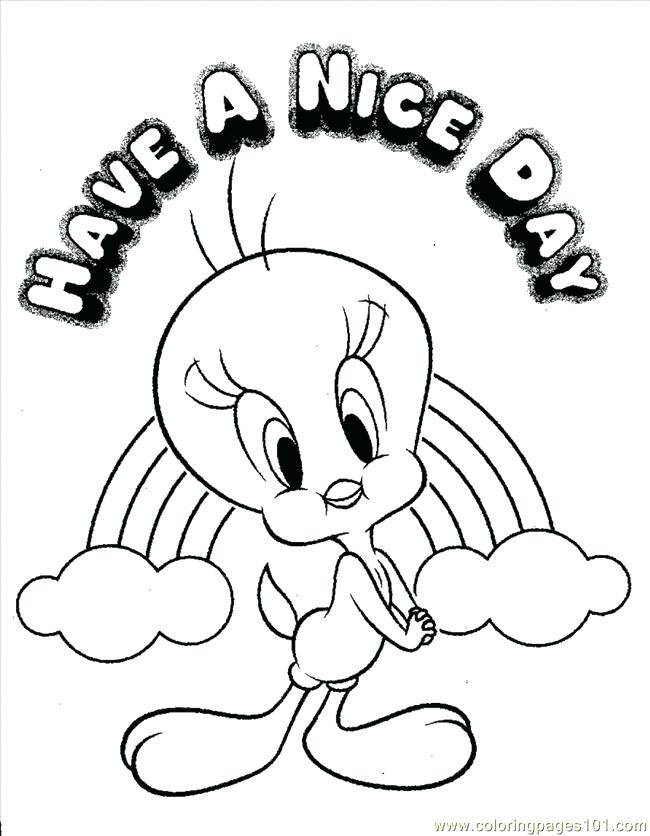 650x836 Coloring Pages Tweety Bird Bird Coloring Pages Images Coloring