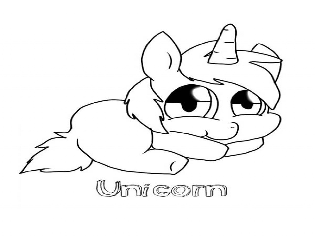 1280x960 Best Of Cute Cartoon Unicorn Coloring Pages Design Printable
