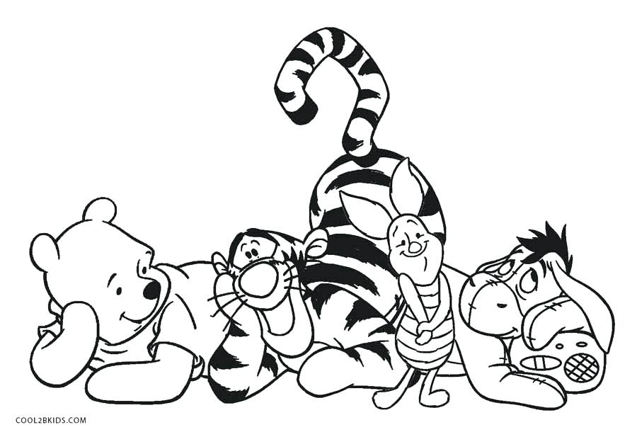 900x610 Pooh Coloring Pages Cute The Pooh Coloring Pages Explore Coloring