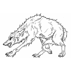 230x230 Top 15 Free Printable Wolf Coloring Pages Online