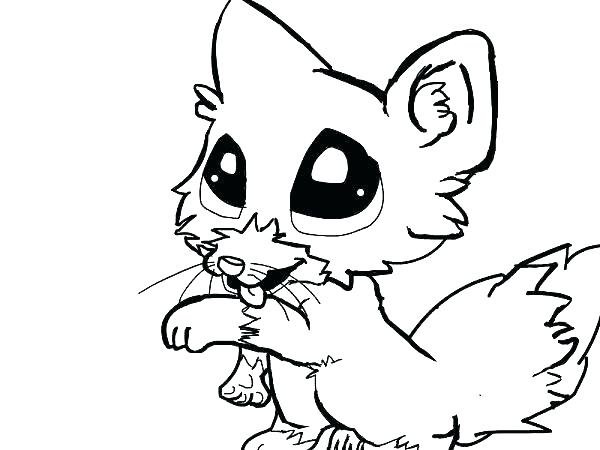 600x450 Cute Wolf Coloring Page Download Print Online Coloring Pages