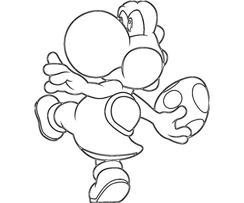 800x667 Mario And Baby Yoshi Coloring Pages 30936,