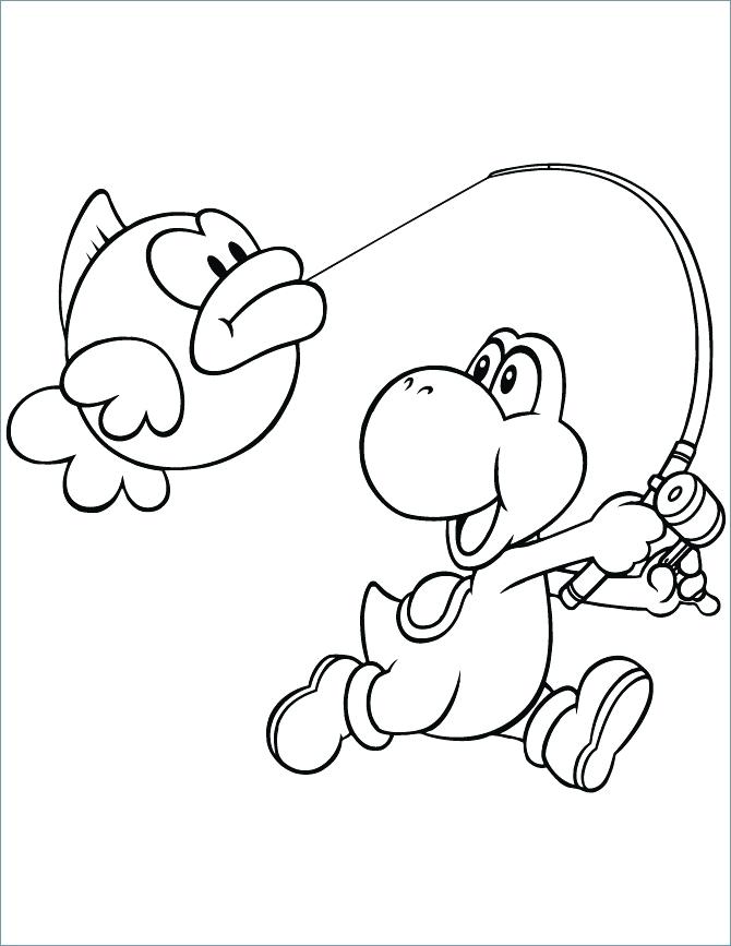 670x867 Printable Coloring Pages For Kids Baby Yoshi Coloring Pages