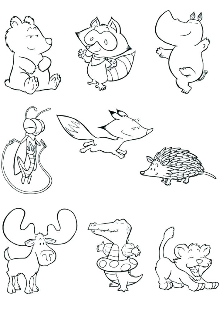 725x1024 Zoo Animals Coloring Page Baby Zoo Animals Coloring Pages Zoo