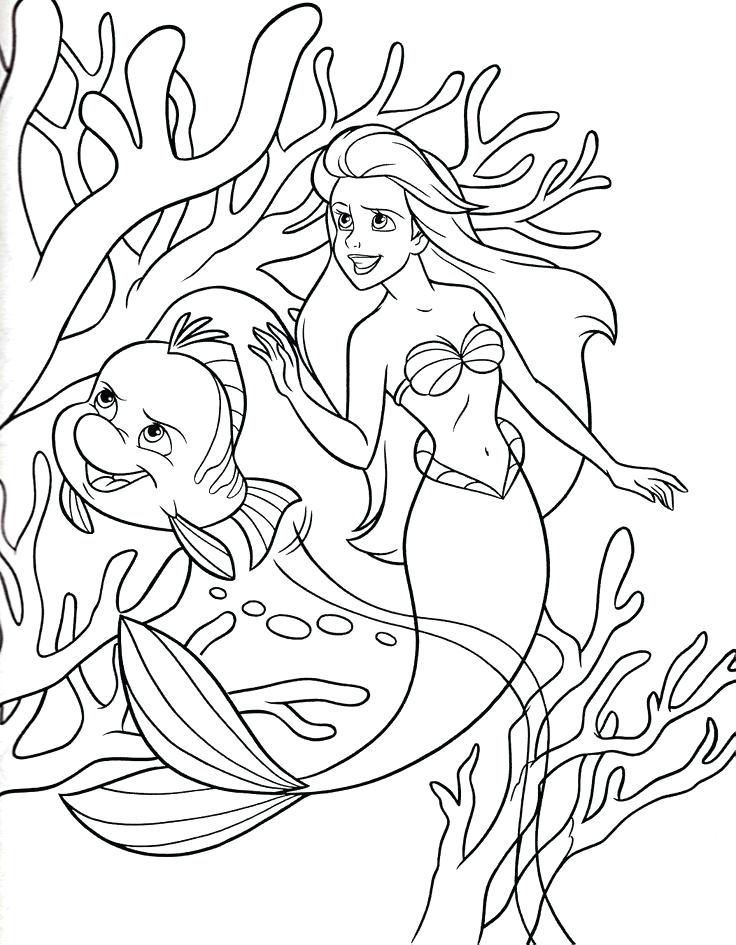 736x945 Sebastian Coloring Pages Coloring Pages Pin Crab Coloring Page 6
