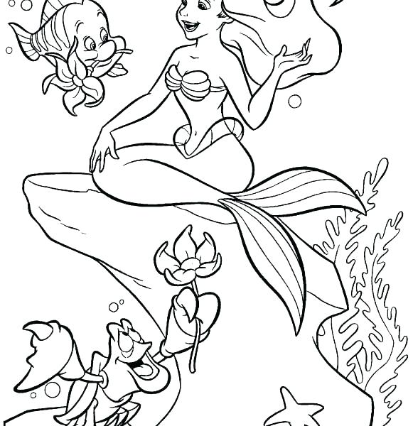 581x600 Sebastian Coloring Pages