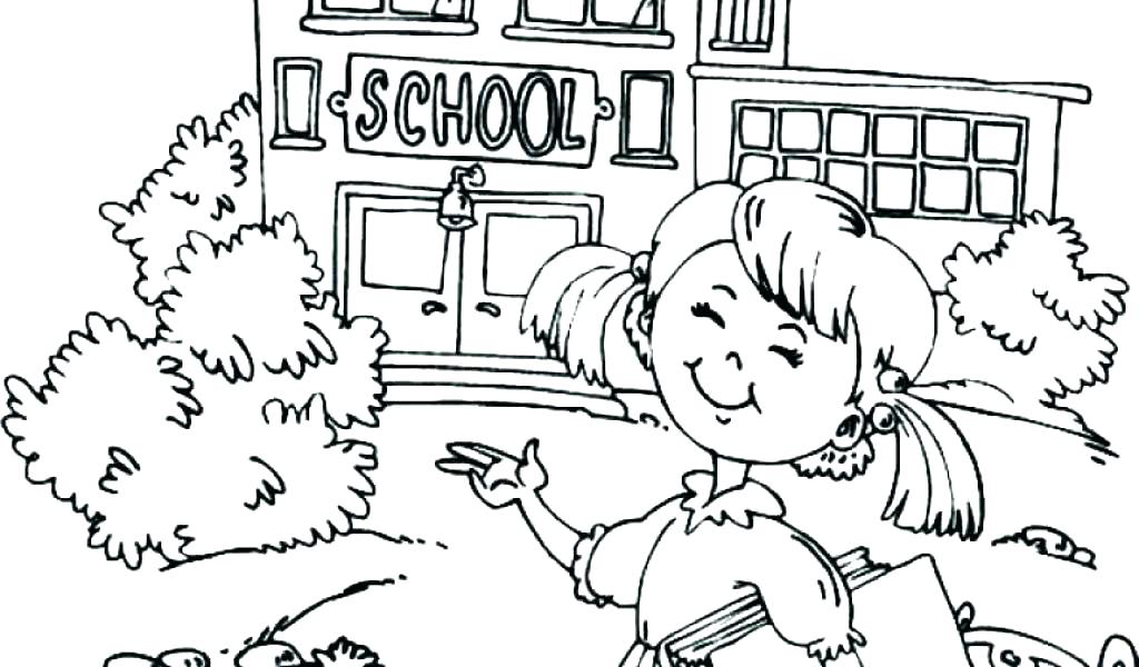 1024x600 Back To School Coloring Pages First Day Of Kindergarten Coloring
