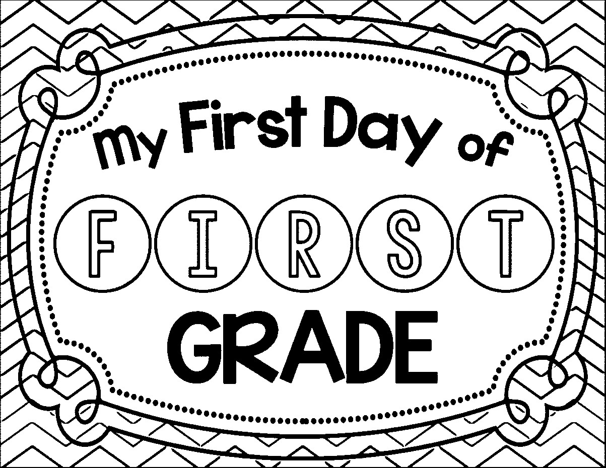 1203x930 Back To School Coloring Pages For First Grade Collection Free