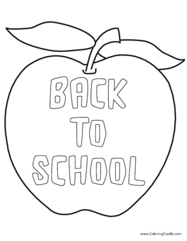 639x825 Back To School Coloring Pages Free Printables Free Printable