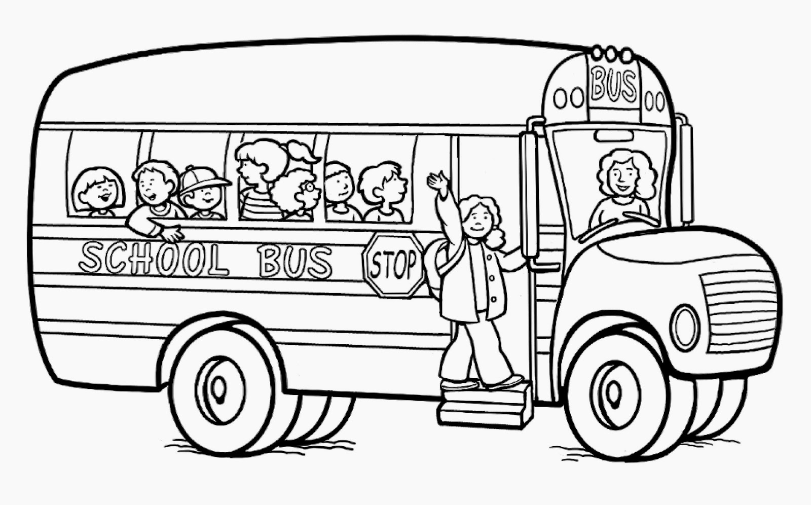 Back To School Printable Coloring Pages