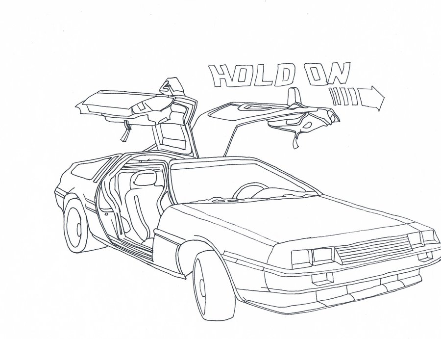 900x691 Back To The Future Colouring Pages Coloring Pages Kids
