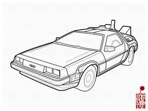 300x224 Back To The Future Coloring Pages