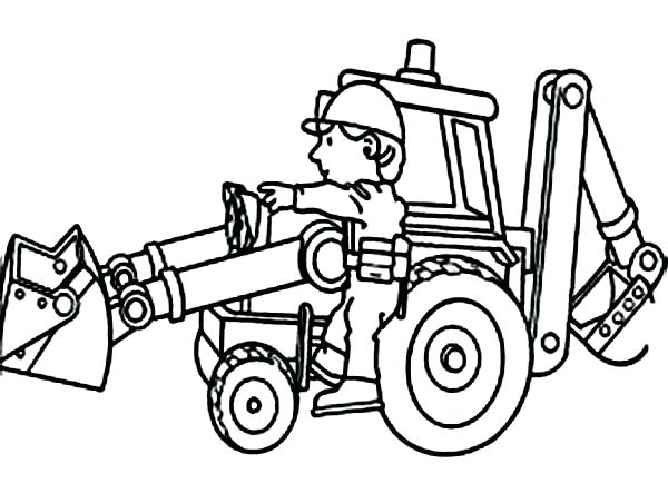 600x434 Bulldozer Coloring Page Drawing Board Weekly Bulldozer Monster