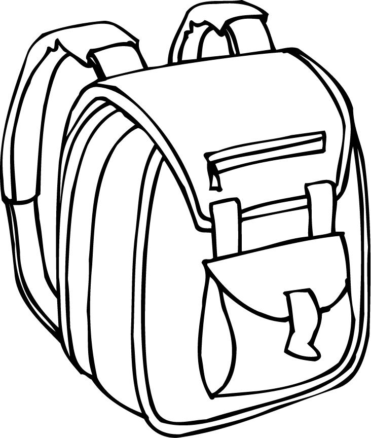 732x864 Backpack Coloring