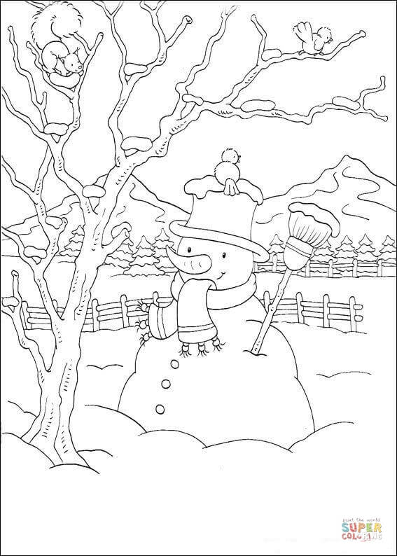 567x794 In The Backyard Coloring Page Download And Printable