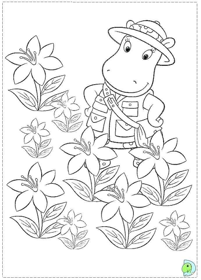 691x960 Backyardigans Coloring Pages Piels Tasha Backyardigans Coloring