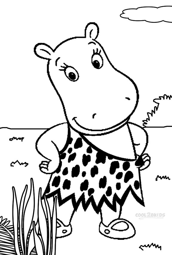 576x850 Printable Backyardigans Coloring Pages For Kids Cool2bkids