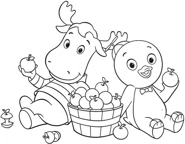 600x468 Backyardigans Coloring Pages