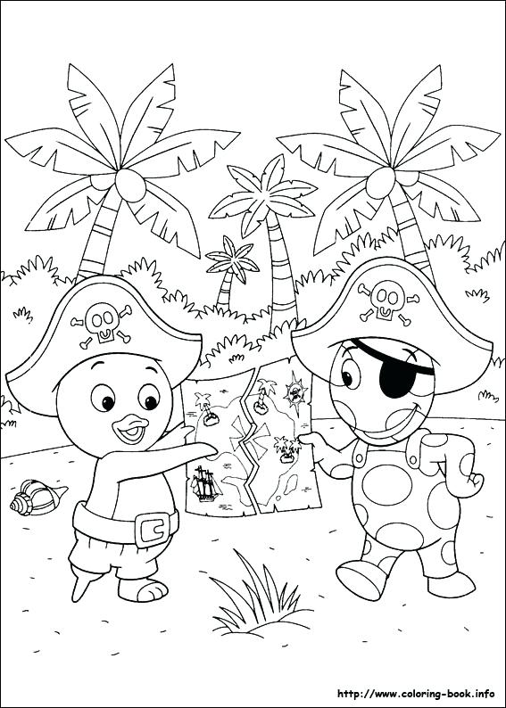 567x794 The Backyardigans Coloring Pages