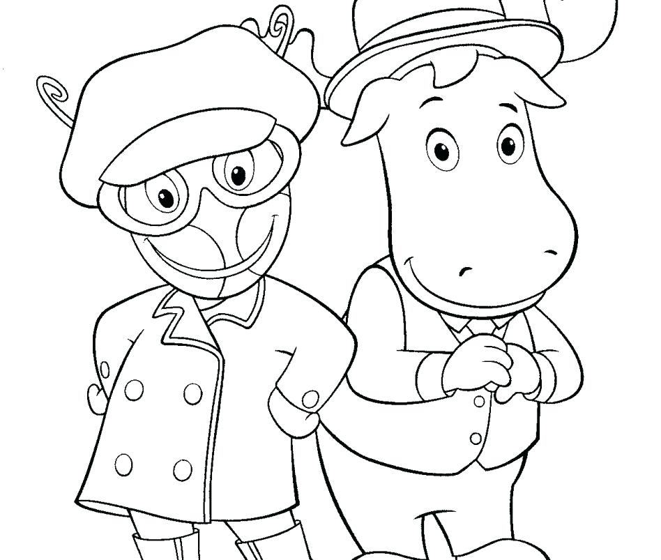 948x803 Backyardigans Coloring Pages Large Size Of Coloring Pages