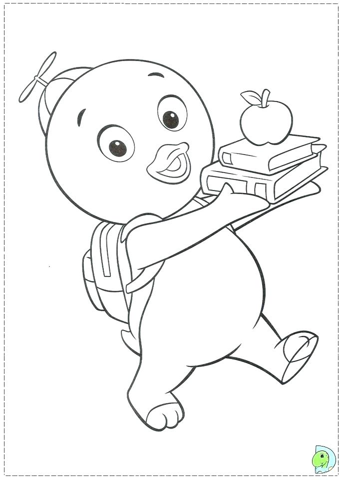 691x960 Backyardigans Coloring Pages Pablo Backyardigans Coloring Pages