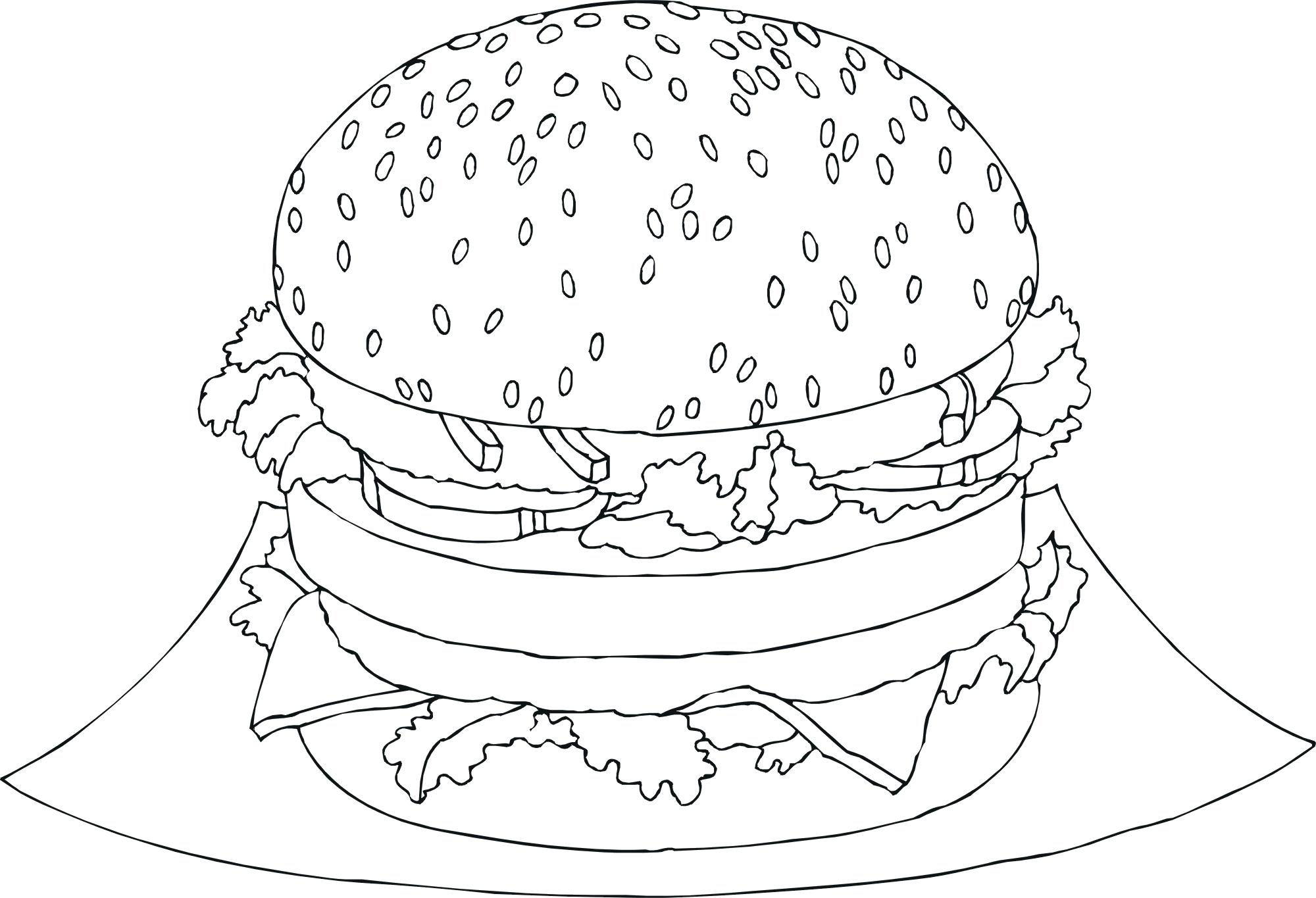 2000x1365 Fry Egg Coloring Page And Bacon Free Printable Pages Fried Making