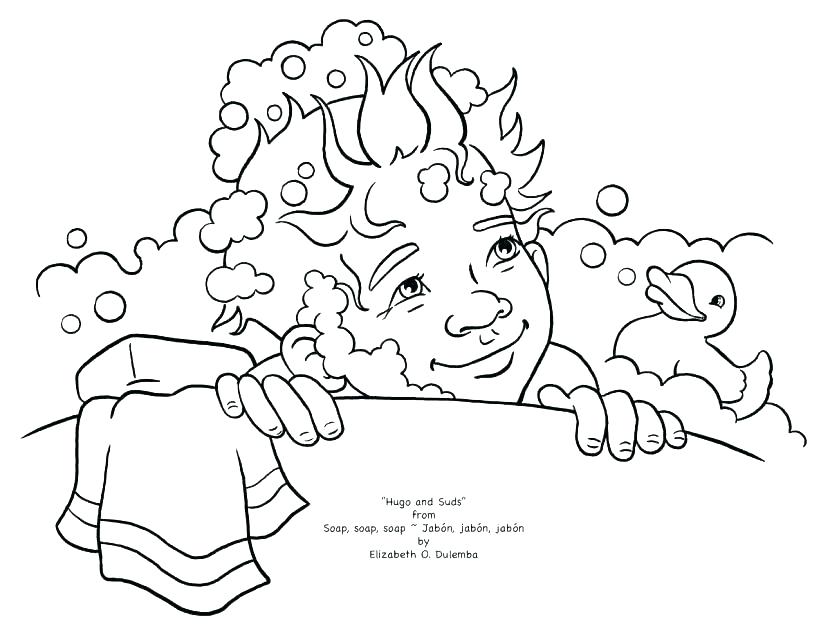 830x633 Hand Washing Coloring Sheets Germ Coloring Page Bacteria Coloring
